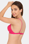 Tweens Padded Non-Wired Full Coverage T-Shirt Bra - Dark Pink — thumbnail 4
